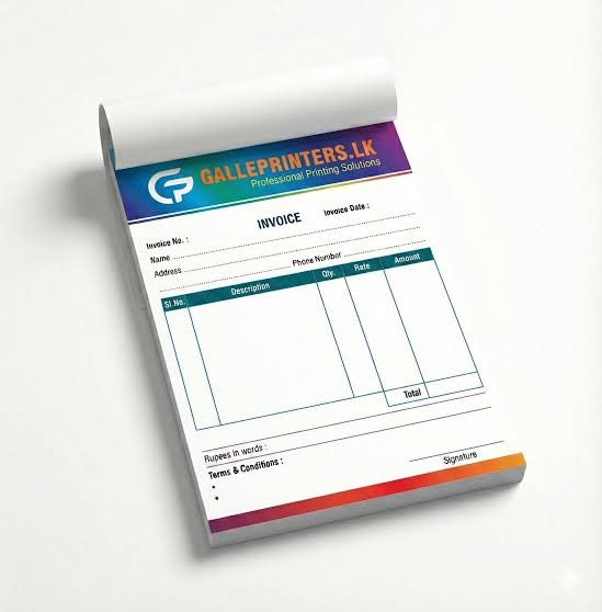 Custom Printed Invoice Books image 2