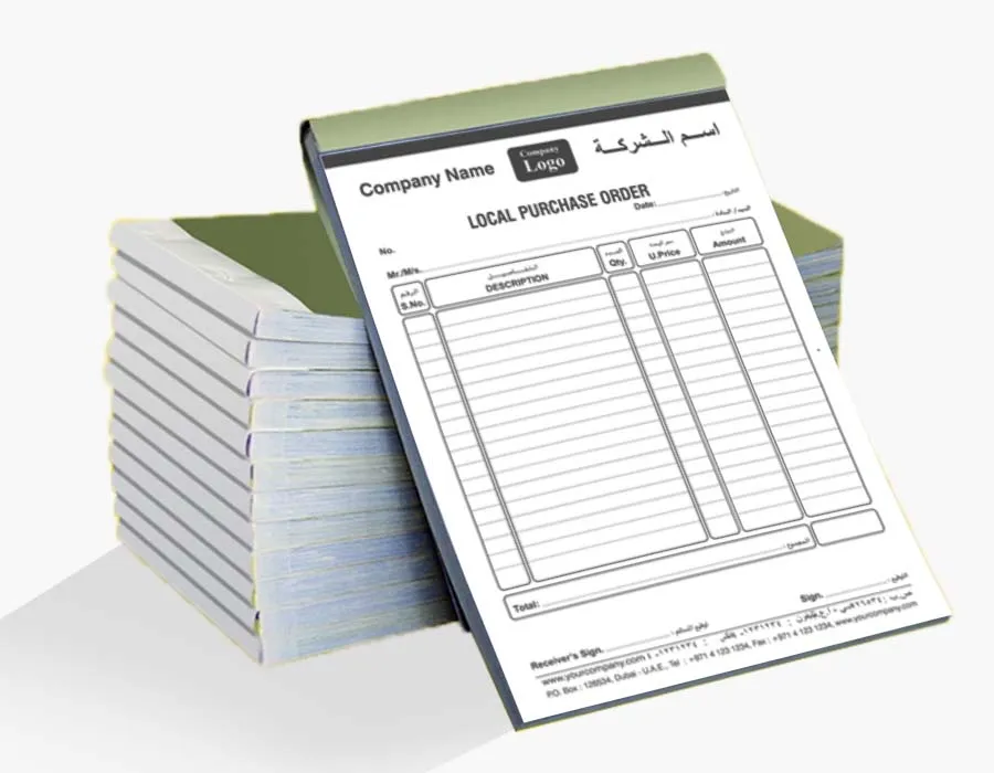 Custom Printed Delivery Note Books image 2