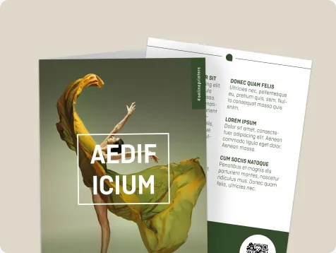 Double sided Brochure